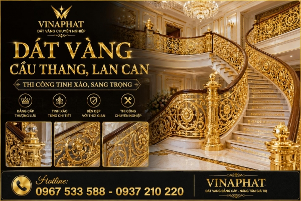 Dát Vàng Cầu Thang, Lan Can